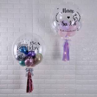 24inch Personalised Helium Bubble Balloon